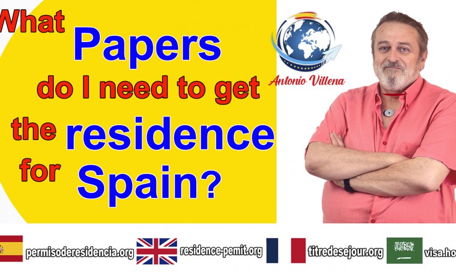 What papers do I require to obtain my residency?
