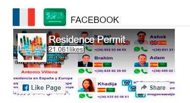 facebook residence permit