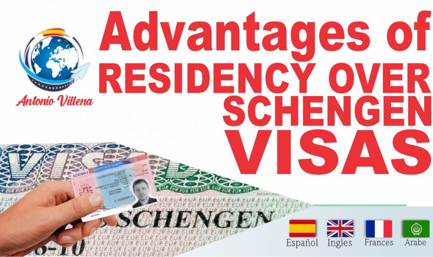 Advantages of residency compared to the Schengen visa.