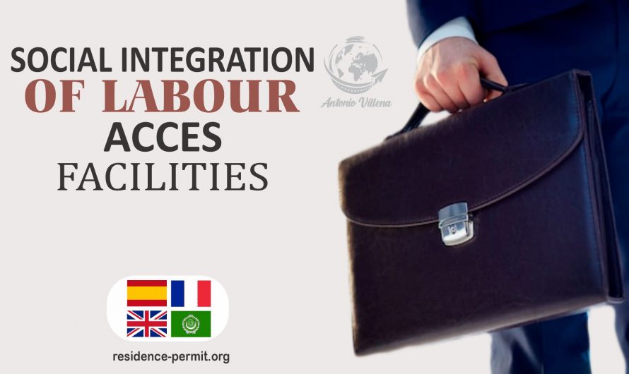 Social integration of labour, acces facilities