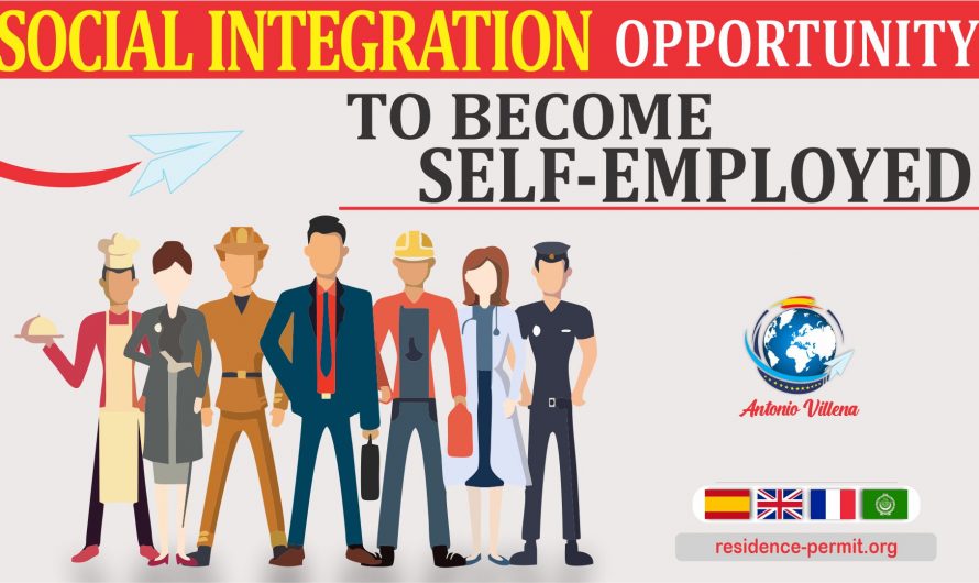 Get your social integration residence permit with a self-employed job