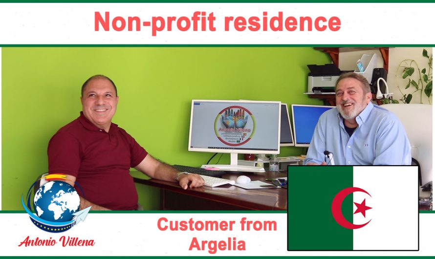 Client from Argelia | Non-profit residency