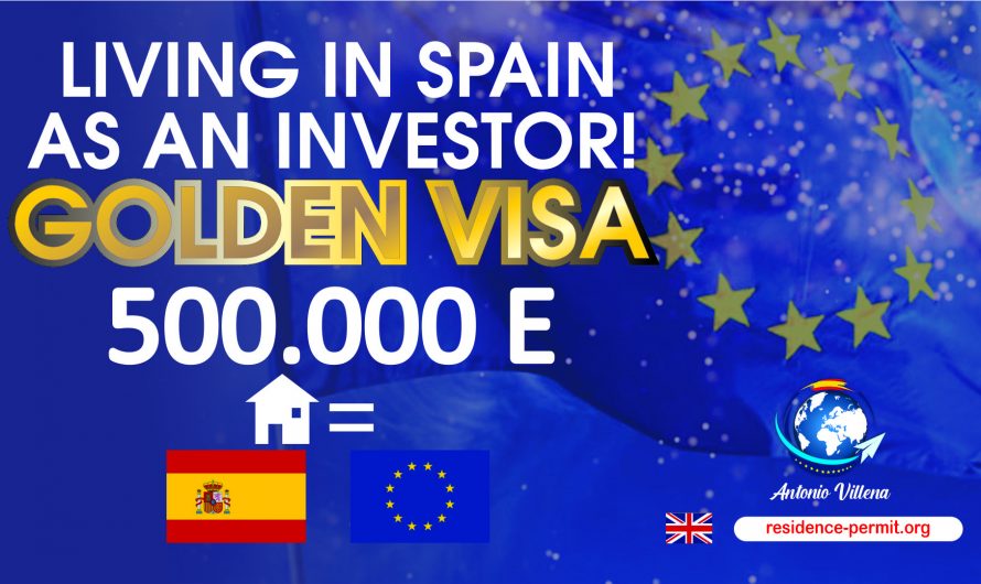 Living in Spain as an investor! Golden Visa 500.000€
