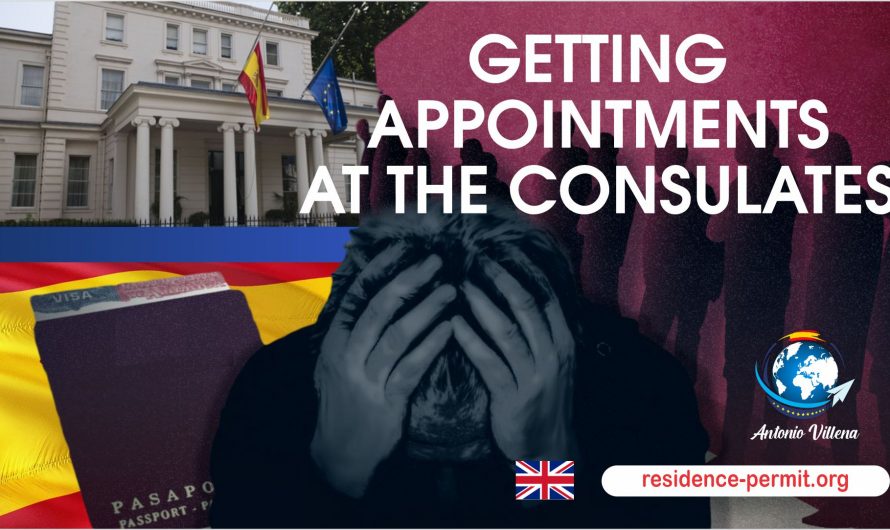Getting appointments at the consulates
