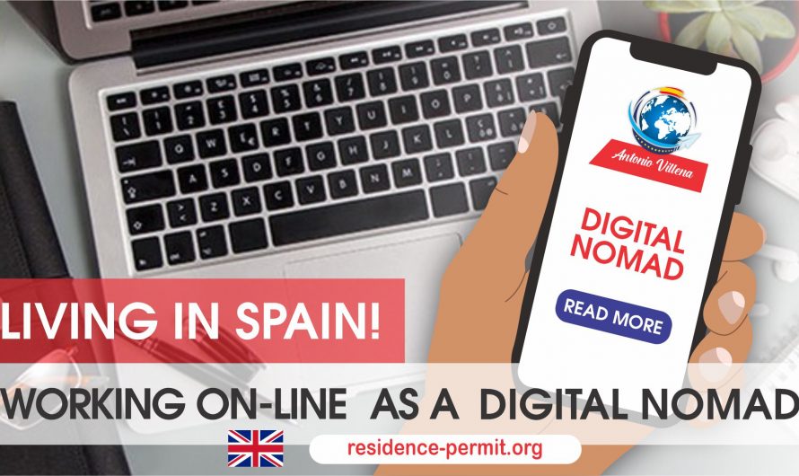Living in Spain working on-line as a digital nomad