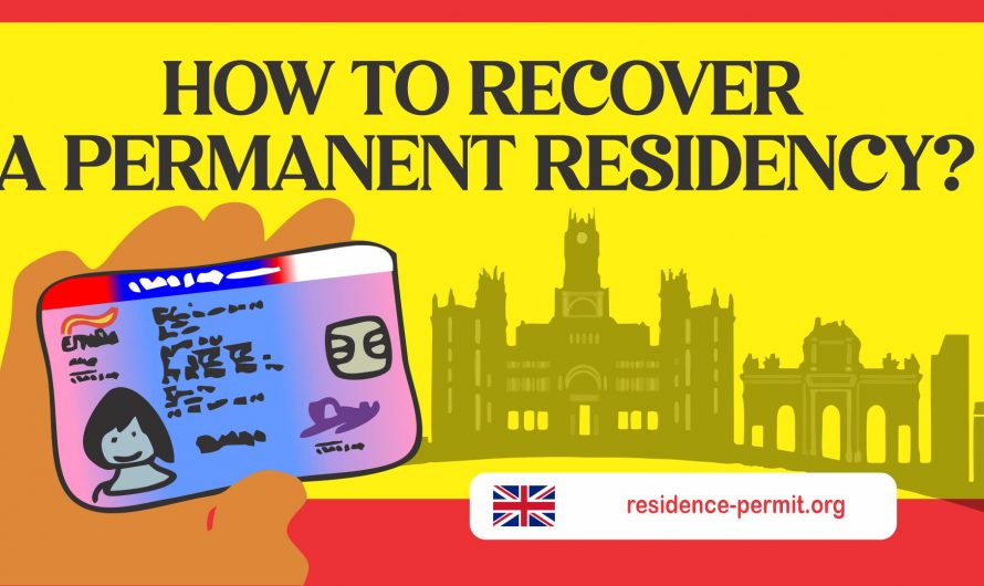 How to recover a permanent residency