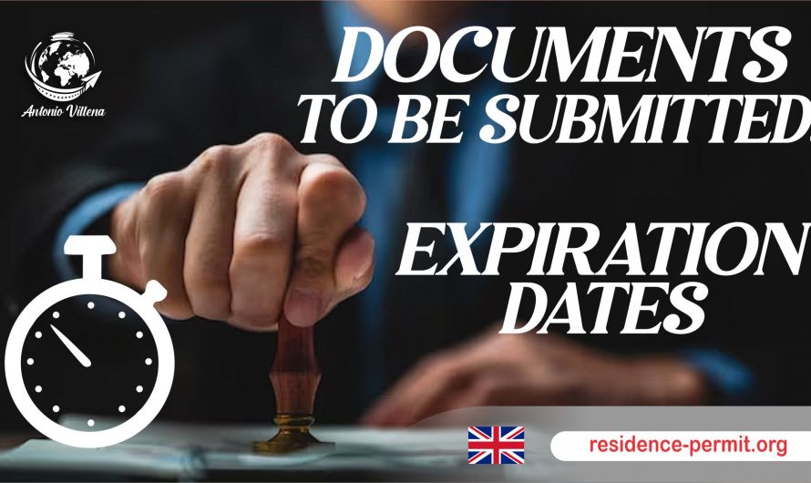 DOCUMENTS TO BE SUBMITTED: EXPIRATION DATES 