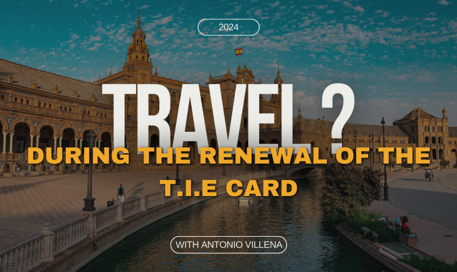 TRAVELLING DURING THE RENEWAL OF THE TIE CARD 