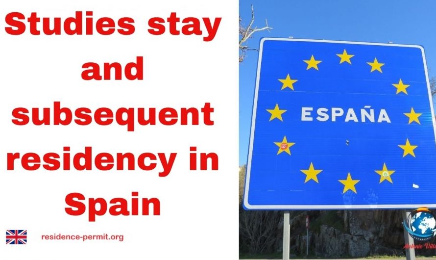 Study stay and subsequent residency in Spain 🎓
