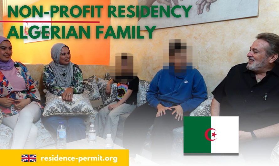 NON-PROFIT RESIDENCY FAMILY FROM ALGERIA