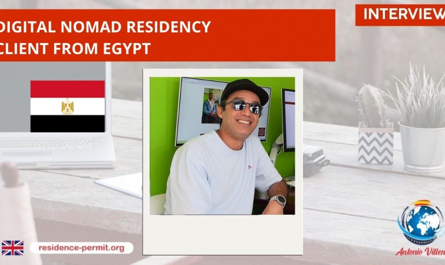 👉 DIGITAL NOMAD RESIDENCY 🌍💻 👉 CLIENT FROM EGYPT 🇪🇬