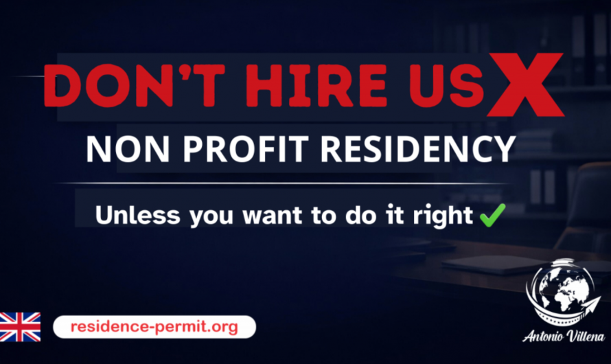 👉DON’T HIRE US ❌ NON PROFIT RESIDENCY Unless you want to do it right