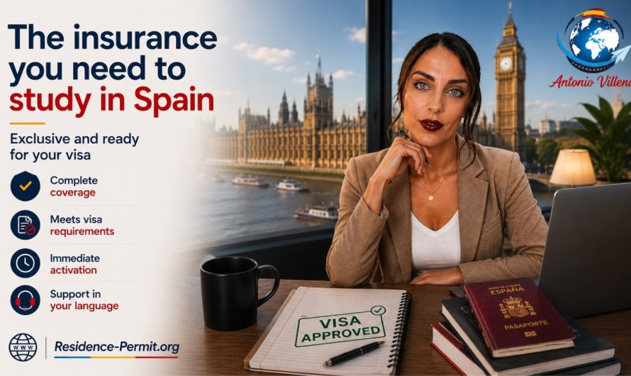 🎓🇪🇸 THE INSURANCE YOU NEED TO STUDY IN SPAIN🔐✈️ EXCLUSIVE AND READY FOR YOUR VISA
