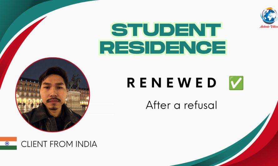 ✅ Student residence renewal approved after refusal🇮🇳 Testimonial from a client from India